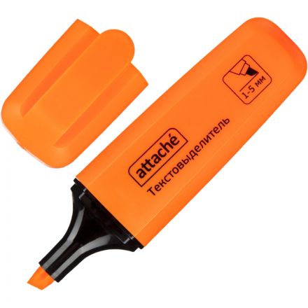 Маркер текстовыделитель Attache Palette 1-5мм оранжевый HL6010 Маркер текстовыделитель Attache Palette 1-5мм оранжевый HL6010