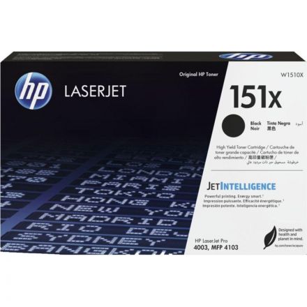 Картридж лазерный с тонером HP 151X LaserJet, черный (W1510X)