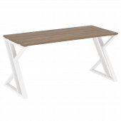 Loft Стол рабочий VR.L-SRZ-4.7 Дуб аризона/Белый металл 1580*720*750