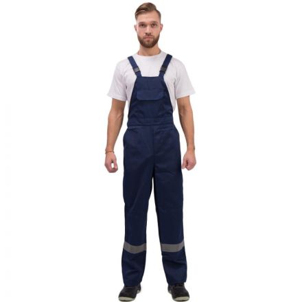 Полукомбинезон муж. л03-ПК синий. (р.44-46) 182-188