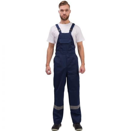 Полукомбинезон муж. л03-ПК синий. (р.44-46) 182-188