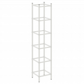 Loft Угловой проходной переходной модуль VR.L-SL.UPK-4.5.5 Белый металл 446*446*2280 Loft Угловой проходной переходной модуль VR.L-SL.UPK-4.5.5 Белый металл 446*446*2280