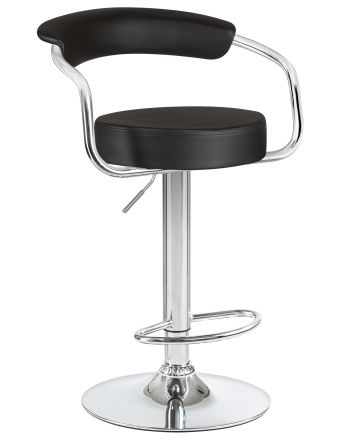 Набор 2 шт Стул барный DOBRIN MARTA, чёрный