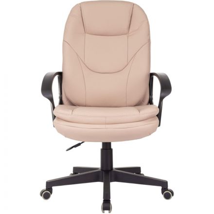 Кресло VB_EChair 668LT PU бежевый эко.кожа крестов. пластик Кресло VB_EChair 668LT PU бежевый эко.кожа крестов. пластик