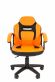 Кресло Chairman Kids 110 Россия экопремиум черный/оранжевый