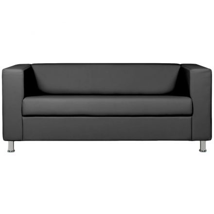 Диван 0MX_EF_Аполло 3-х мест.к/з Ec.3001/Р2 euroline 9100 черн