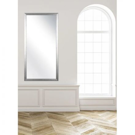 Зеркало МГЛ_настенное Комус Мебель НБ71 (600x1200) багет ПЛС металлик