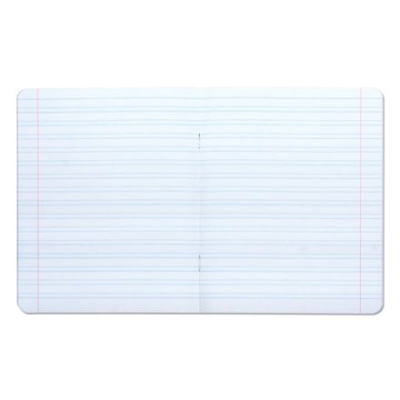 Тетрадь 12 л. BRAUBERG ЭКО "5-КА", узкая линия, обложка картон 170 г/м2, ЗЕЛЕНАЯ, 104765