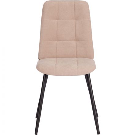 Стул Комус Мебель Felicita велюр, 47х54х86, бежевый