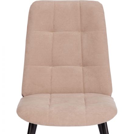 Стул Комус Мебель Felicita велюр, 47х54х86, бежевый