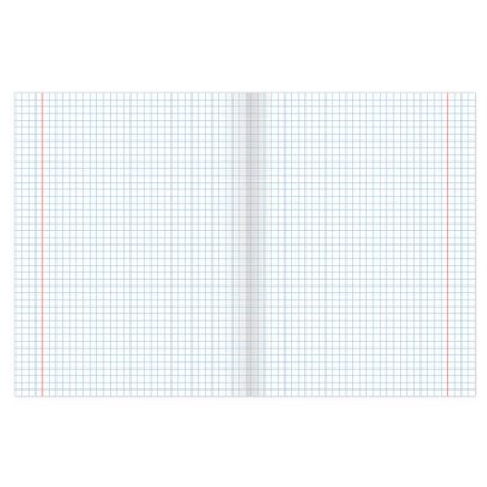 Тетрадь ЗЕЛЁНАЯ обложка 18 л., клетка с полями, офсет, "HATBER", 18Т5D(С)1(T58060)