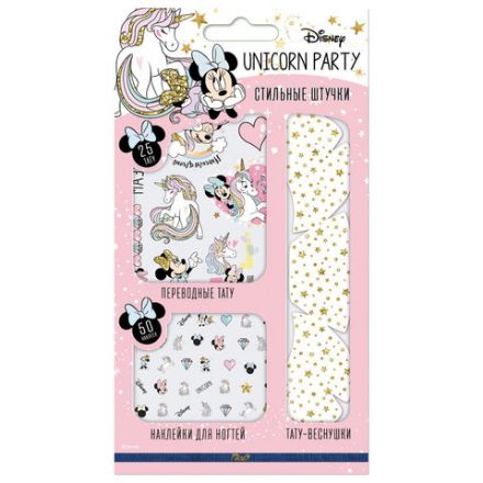 Набор для девочек АССОРТИ, веснушки, тату, наклейки для ногтей, PY