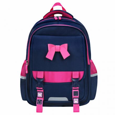 Рюкзак BRAUBERG SNAP, 2 отделения, 3 кармана, "Elegant bow", 39х28х16 см, 273129