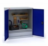 Инструментальный шкаф ИП-1-0,5/4 (шкаф ИП-1-0,5; ИП-1: полка-1, экран-1, ящик-1; полка УД-1, полка УК-1, держ/инстр-1, крючки 5см - 1уп)