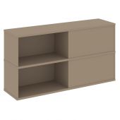 Estetica Надставка на две тумбы высокая ES.NV-4.2 Латте 1500*410*795 Estetica Надставка на две тумбы высокая ES.NV-4.2 Латте 1500*410*795