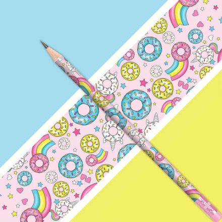 Карандаш чернографитный ЮНЛАНДИЯ "СЛАДКИЕ ИСТОРИИ", 1 шт., HB, с ластиком, корпус с печатью, 181750 Карандаш чернографитный ЮНЛАНДИЯ "СЛАДКИЕ ИСТОРИИ", 1 шт., HB, с ластиком, корпус с печатью, 181750