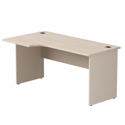 Стол эргономичный левый Everprof EVO опоры ЛДСП 1580х670(870)x755 мм Дуб Соната/Кашемир