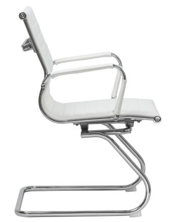 Офисное кресло для посетителей DOBRIN CODY, белый Офисное кресло для посетителей DOBRIN CODY, белый