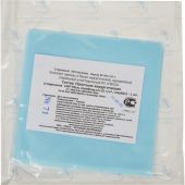 Простыня стерил. 140x70см спанбонд пл.25, голубая, 1шт./уп  Гекса