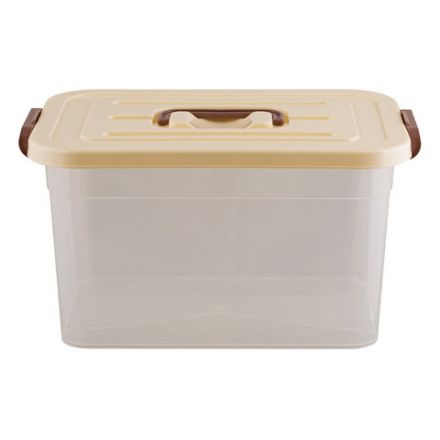 Ящик-контейнер 10 л с КРЫШКОЙ НА ЗАЩЕЛКАХ И РУЧКОЙ, 19х35х23 см, пластик, прозрачный, крышка ассорти, 810, 438100065 Ящик-контейнер 10 л с КРЫШКОЙ НА ЗАЩЕЛКАХ И РУЧКОЙ, 19х35х23 см, пластик, прозрачный, крышка ассорти, 810, 438100065