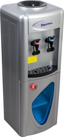 Кулер для воды Aqua Work 0.7-LDR серебро