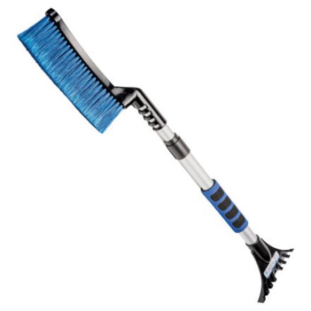 Щетка со скребком для снега автомобильная, телескопическая, 70-100 см, OKTAN FLAP, А3-01-33