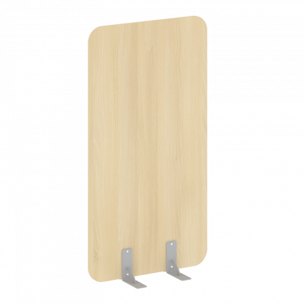 R-line Перегородки на металлических опорах на фетровых подпятниках DP.F-80-150 Акация/Серый металл 800*18*1500