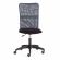 Кресло START флок/ткань, черный/серый, 35/W-12