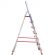 Стремянка алюминиевая усиленная 225 кг 7 ступеней (130 мм) Новая Высота