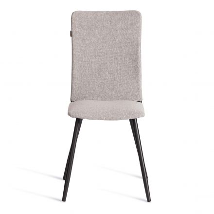 Стул обеденный La Rousse NEW, ткань рогожка, серый/черный, 3M 16/2, 45x55x93 см