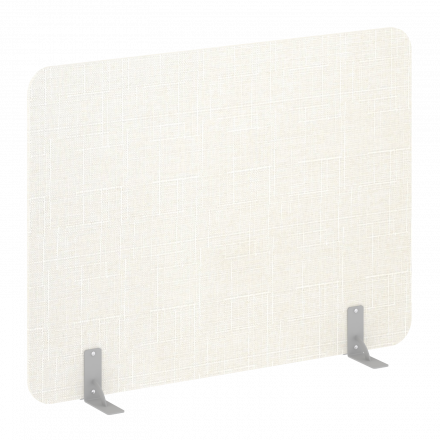 R-line soft Перегородки на металлических опорах на фетровых подпятниках AP.F-160-120 Romeo 01/Серый металл 1600*18*1200