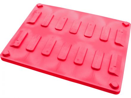 Крышка для BoxPallet 1225х825х80 мм красная