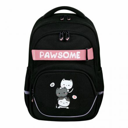 Рюкзак BRAUBERG MOTION, 2 отделения, 3 кармана, "Cat tower", 41х28х17 см, 272033 Рюкзак BRAUBERG MOTION, 2 отделения, 3 кармана, "Cat tower", 41х28х17 см, 272033