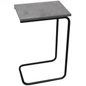 Стол журнальный EL_Sheffilton SHT-CT9 бет чикаг свтл/чрн муар(205155/Сж-87)