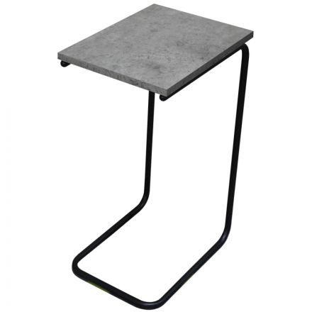 Стол журнальный EL_Sheffilton SHT-CT9 бет чикаг свтл/чрн муар(205155/Сж-87)