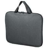 Папка на молнии с ручками STAFF EVERYDAY, А4, полиэстер, серая, 270732 Папка на молнии с ручками STAFF EVERYDAY, А4, полиэстер, серая, 270732