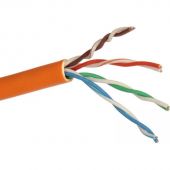 Кабель ExeGate UTP4-C5e-CU-S24-IN-LSZH-OR-305-FLUKE UTP