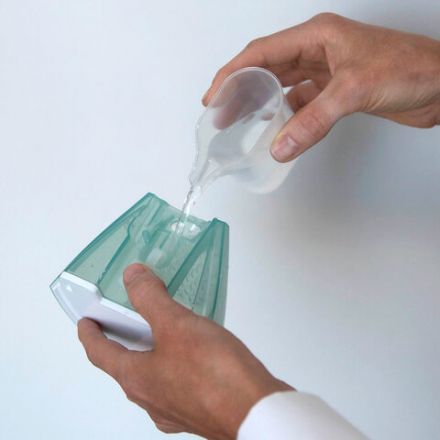 Отпариватель ручной BQ (БИ-КЬЮ) SG1003H, 1400 Вт, пар 18 г/мин, резервуар 0,22 л, 1 режим белый/мятный, 86192513