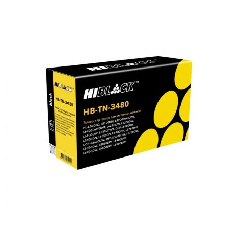Тонер-картридж Hi-Black (HB-TN-3480) для Brother HL-L5000D/5100DN/5200DW