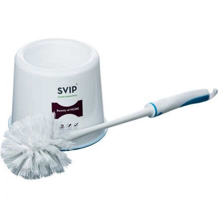 Ершик для унитаза Svip напольный с подставкой из пластика цилиндрический