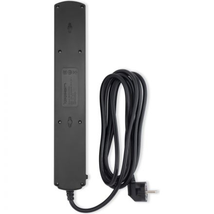 Сетевой фильтр Ippon BK-6-EU-3-16-B 3м (6 розеток) черный (1804840)