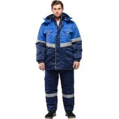 Костюм рабочий зимний з43-КБР вас/син р.56-58/182-188