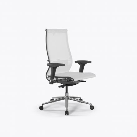 Кресло SynchroSit 10 B2-107D - T /Km00/Nb00/D02P(M23.B23.G18.W02) Белый