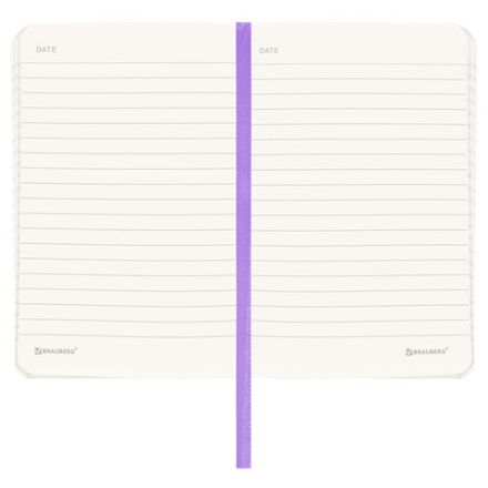 Блокнот МАЛЫЙ ФОРМАТ (91х140 мм) А6, BRAUBERG ULTRA, под кожу, 80 г/м2, 96 л., линия, сиреневый, 113030 Блокнот МАЛЫЙ ФОРМАТ (91х140 мм) А6, BRAUBERG ULTRA, под кожу, 80 г/м2, 96 л., линия, сиреневый, 113030