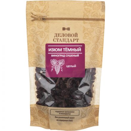 Изюм Деловой Стандарт темный, 200г Изюм Деловой Стандарт темный, 200г