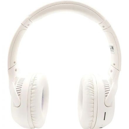 Наушники Hyundai H-HP101 белый, накладные, bluetooth