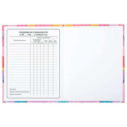 Дневник 1-4 класс 48 л., твердый, ЮНЛАНДИЯ, глянцевая ламинация, с подсказом, "Зайчики", 106822