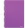 Бизнес-тетрадь Комус А4 100л, кл., обл пластик, спираль, фиолет.Classic Бизнес-тетрадь Комус А4 100л, кл., обл пластик, спираль, фиолет.Classic