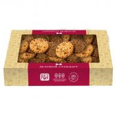 Печенье сдобное Деловой Стандарт Миндальное с шоколадом, 335г Печенье сдобное Деловой Стандарт Миндальное с шоколадом, 335г