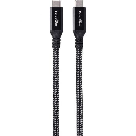Кабель USB4 TypeCM/CM 8K@30Hz, 40GBps, PD 240W, медь Telecom 3м <TUS840-3M